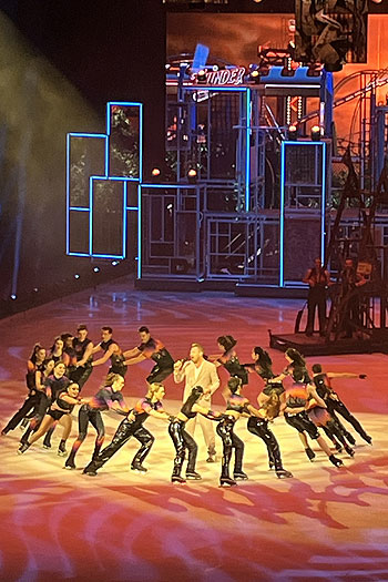 Sasha am 03.01.2025 bei der neue Holiday on Ice Show „Horizons“ - die noch bis am 05.01.2025 in der Olympiahalle zu sehen ist (©Foto: Gaby Hildenbrandt) 